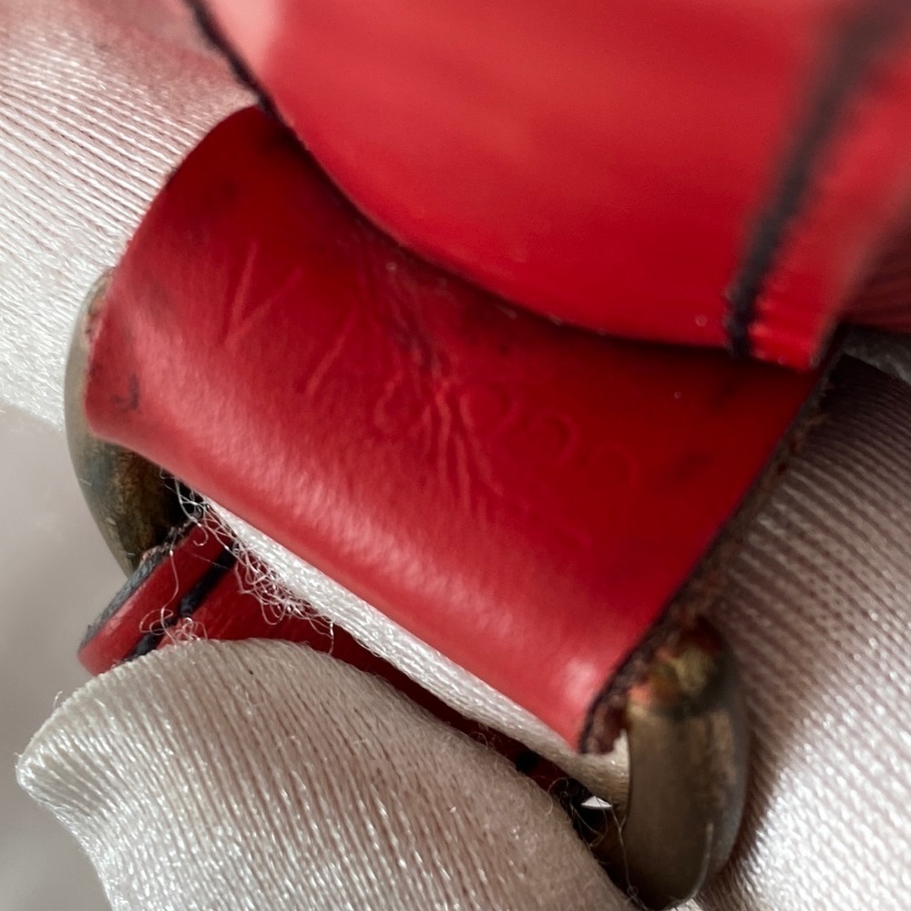 Louis Vuitton Red Epi Leather Noe GM Like New with COA 1992 Pristine Condition - Picture 10 of 16